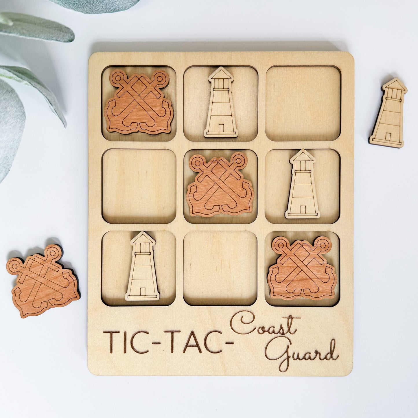 Coast Guard Tic-Tac-Toe Board