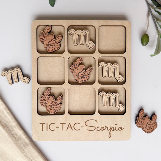Scorpio Tic-Tac-Toe Board Game