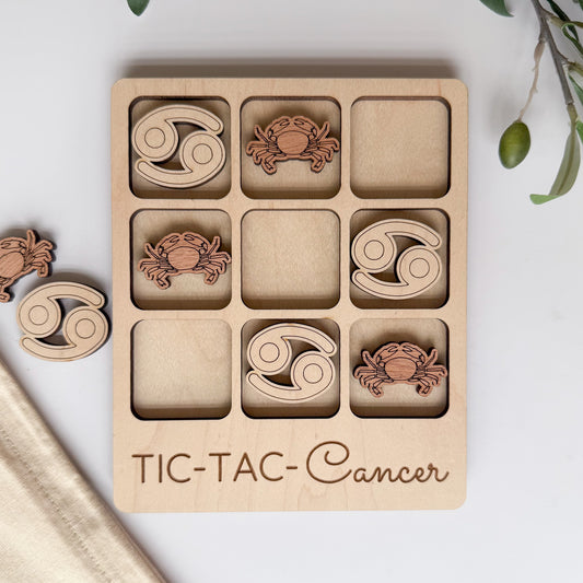 Cancer Tic-Tac-Toe Board Game