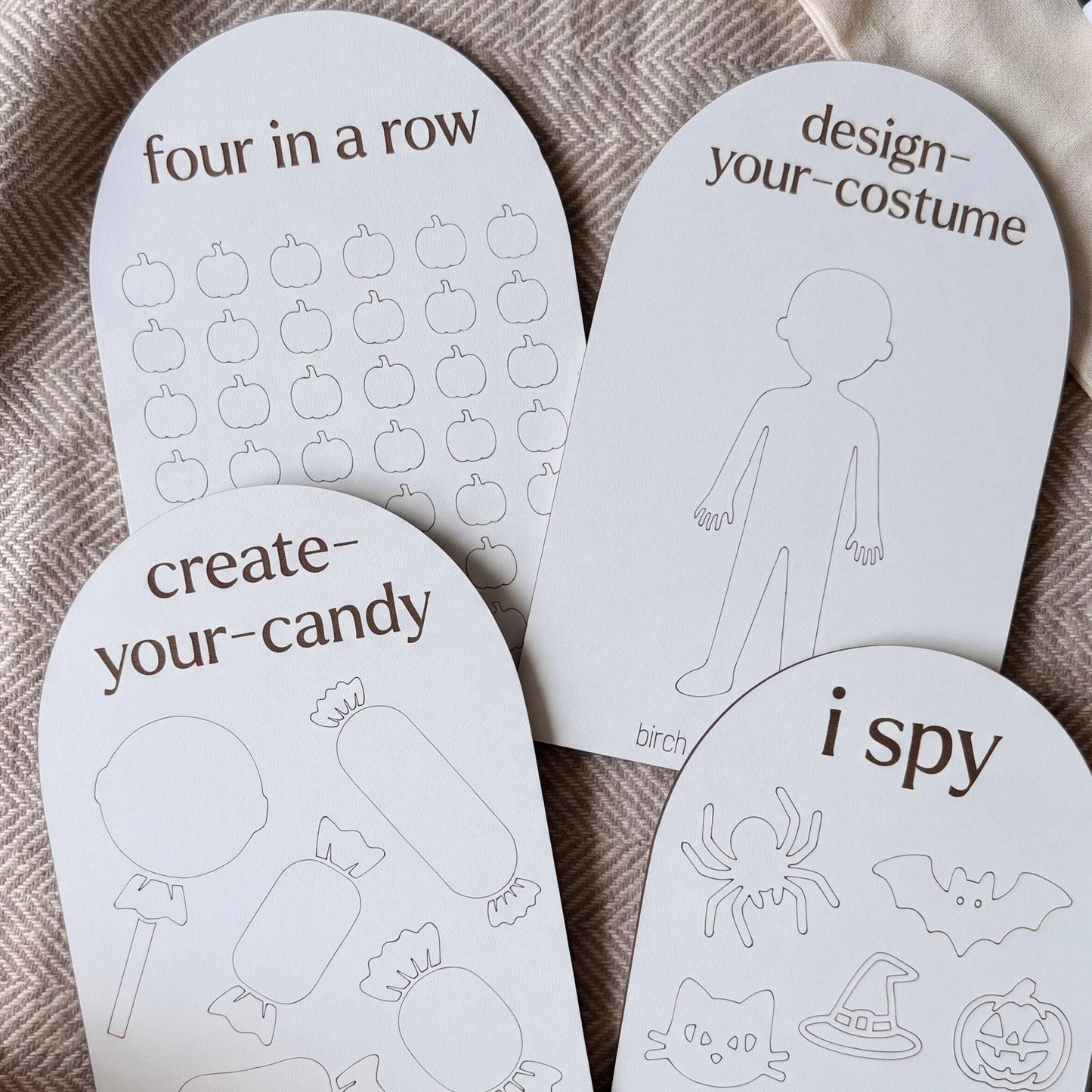 Halloween Dry Erase Busy Bag