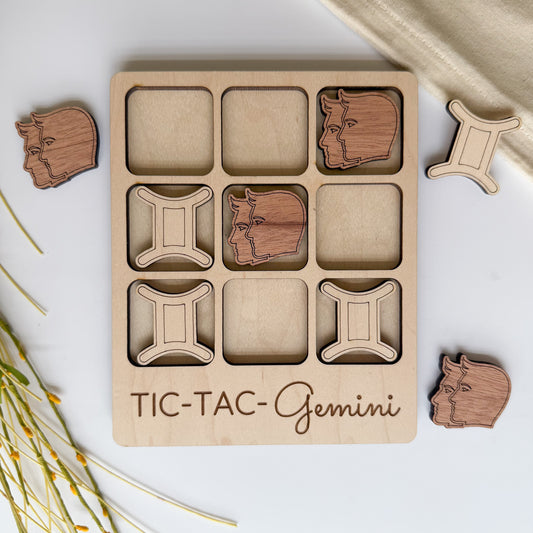 Gemini Tic-Tac-Toe Board Game