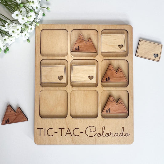 Colorado Tic-Tac-Toe Board