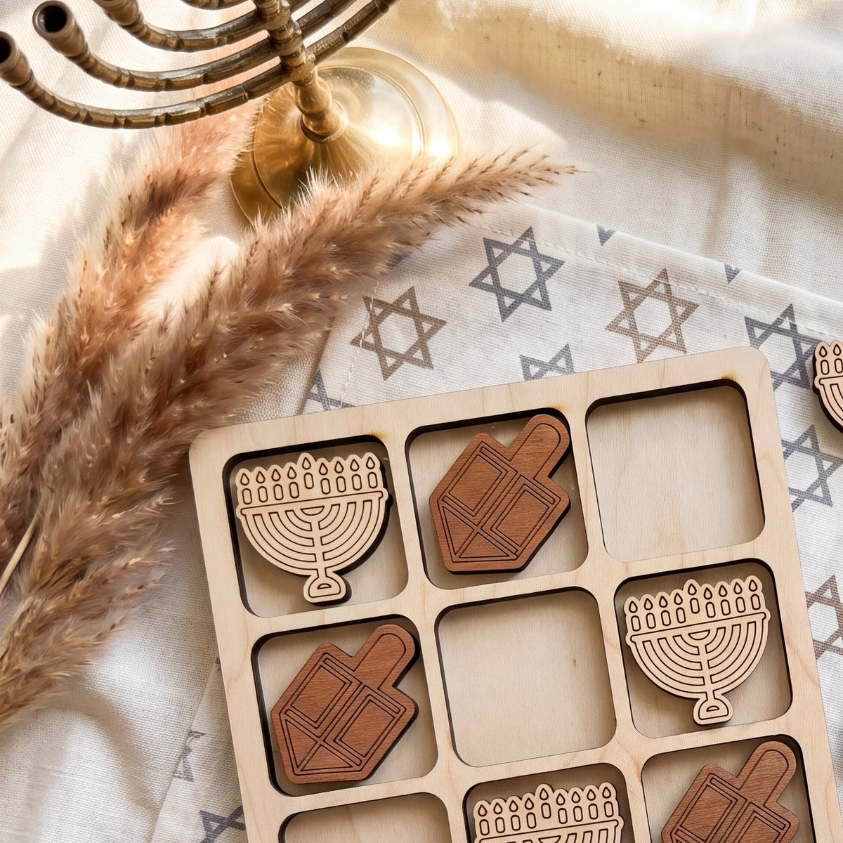 Hanukkah Tic Tac Toe Game