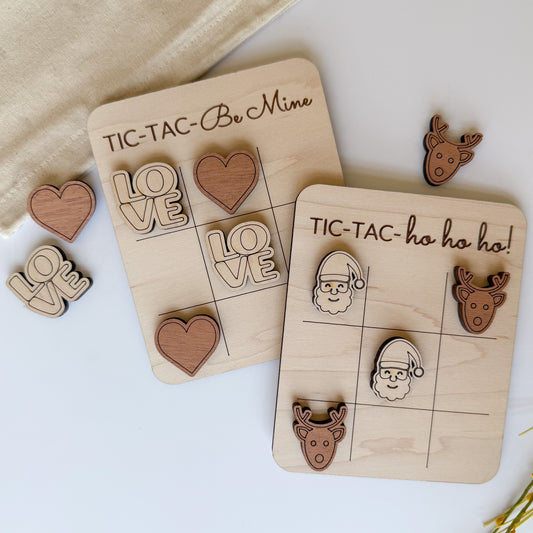 Holiday Mini Tic-Tac-Toe Games