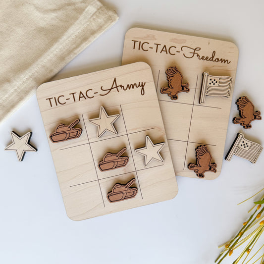 Military Mini Tic-Tac-Toe Games