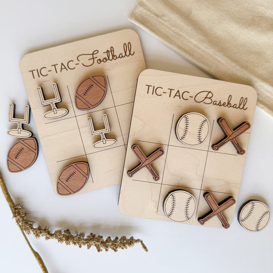 Sports Mini Tic-Tac-Toe Games