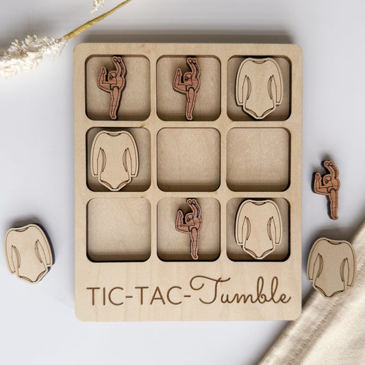 Gymnastics Tic-Tac-Toe Board Game