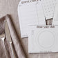 Restaurant Dry Erase Busy Bag