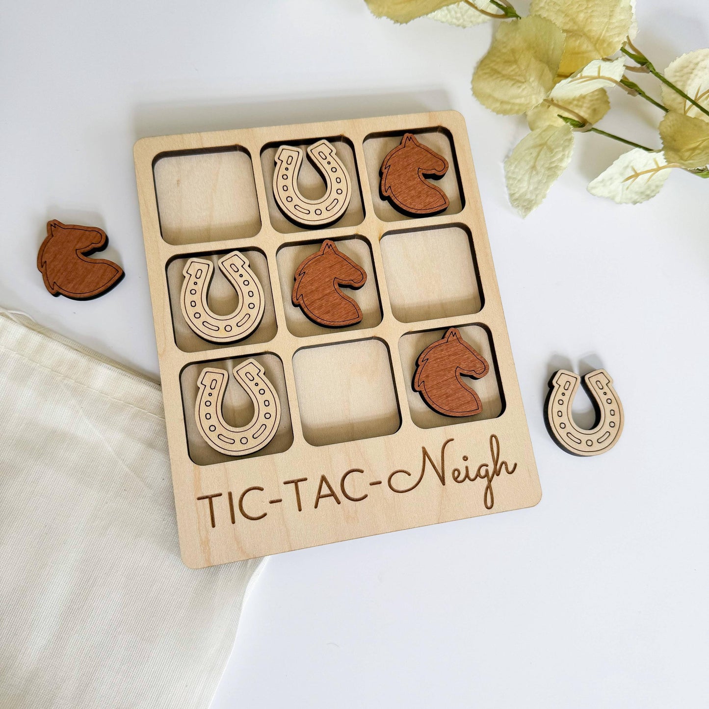 Horse Tic Tac Toe Game