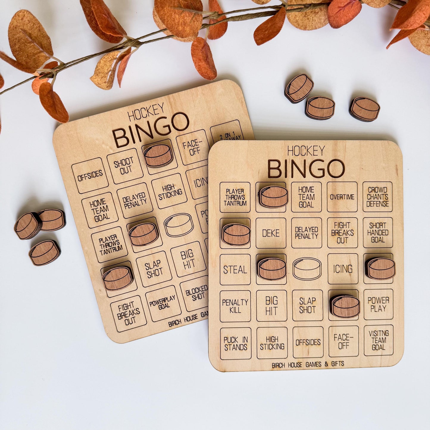 Hockey Bingo Game