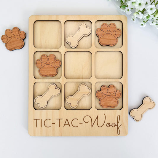 Dog Tic Tac Toe Game