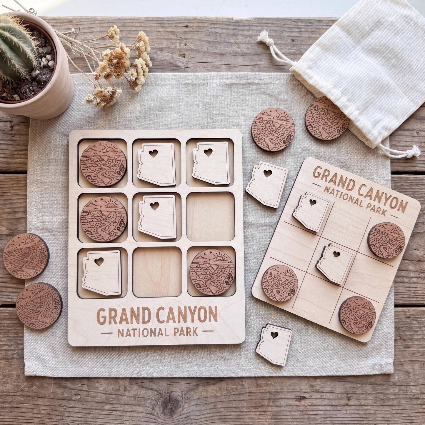 Grand Canyon Tic Tac Toe