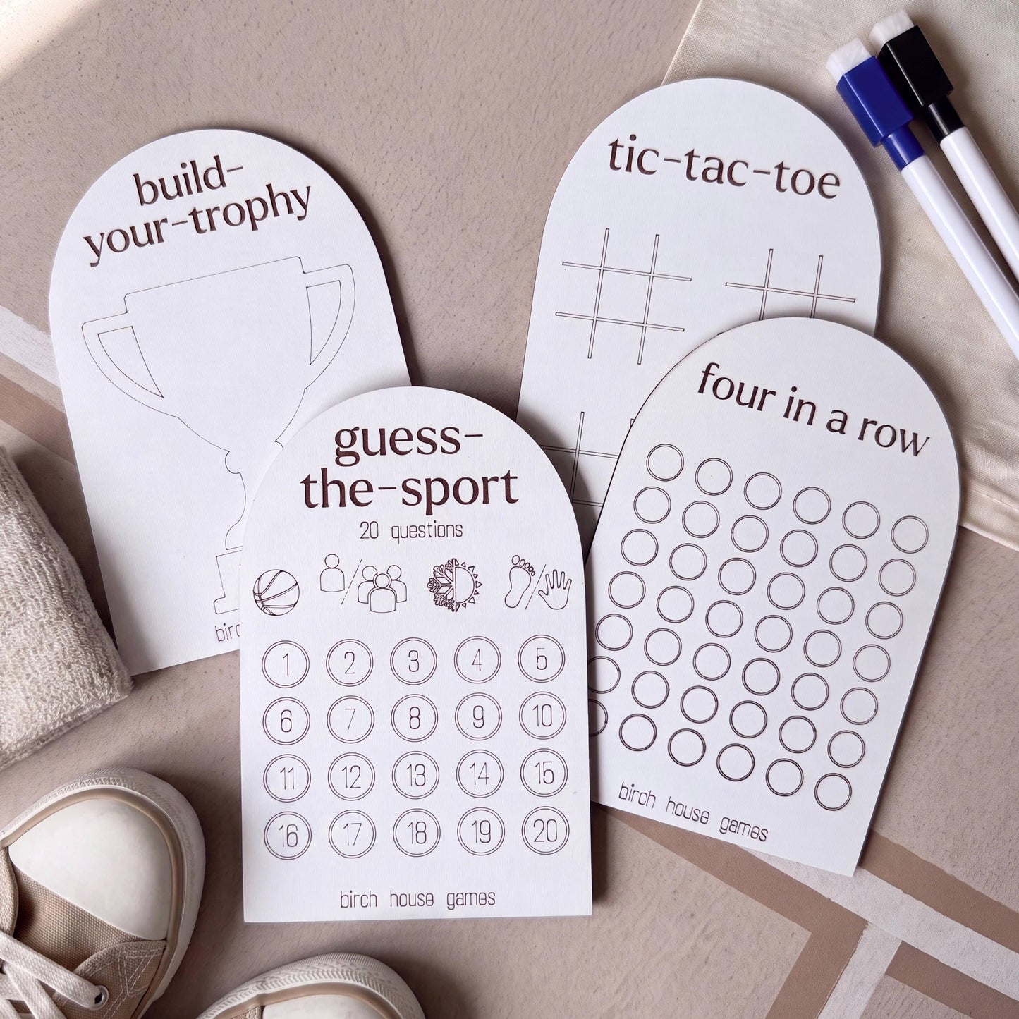 Sports Sideline Dry Erase Busy Bag