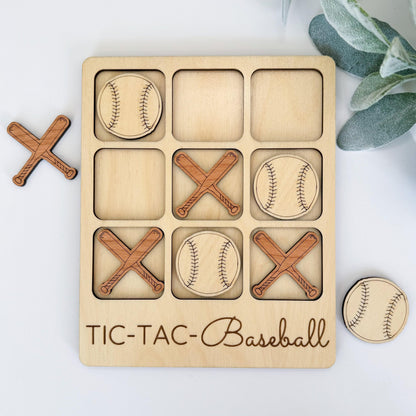 Baseball Tic Tac Toe Game