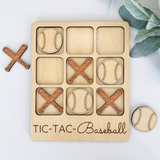 Baseball Tic Tac Toe Game