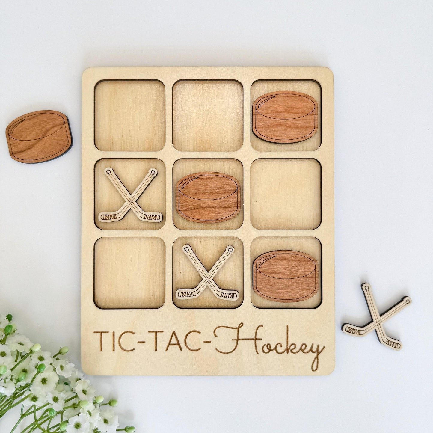 Hockey Tic Tac Toe Game