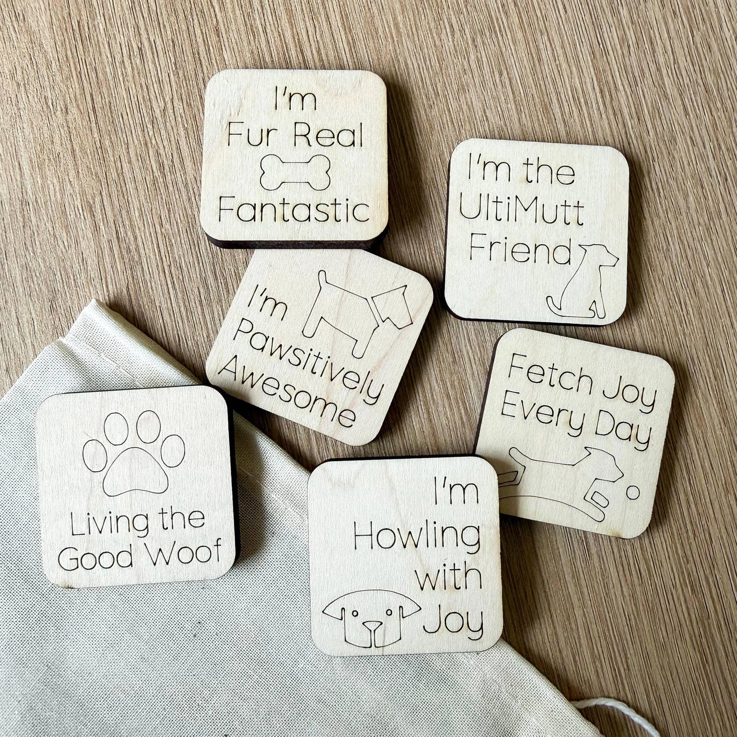 Dog Affirmation Tokens