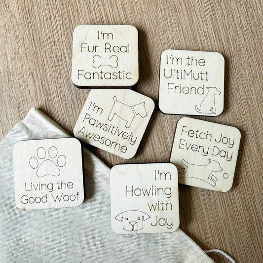 Dog Affirmation Tokens