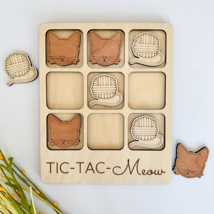 Cat Tic Tac Toe Game