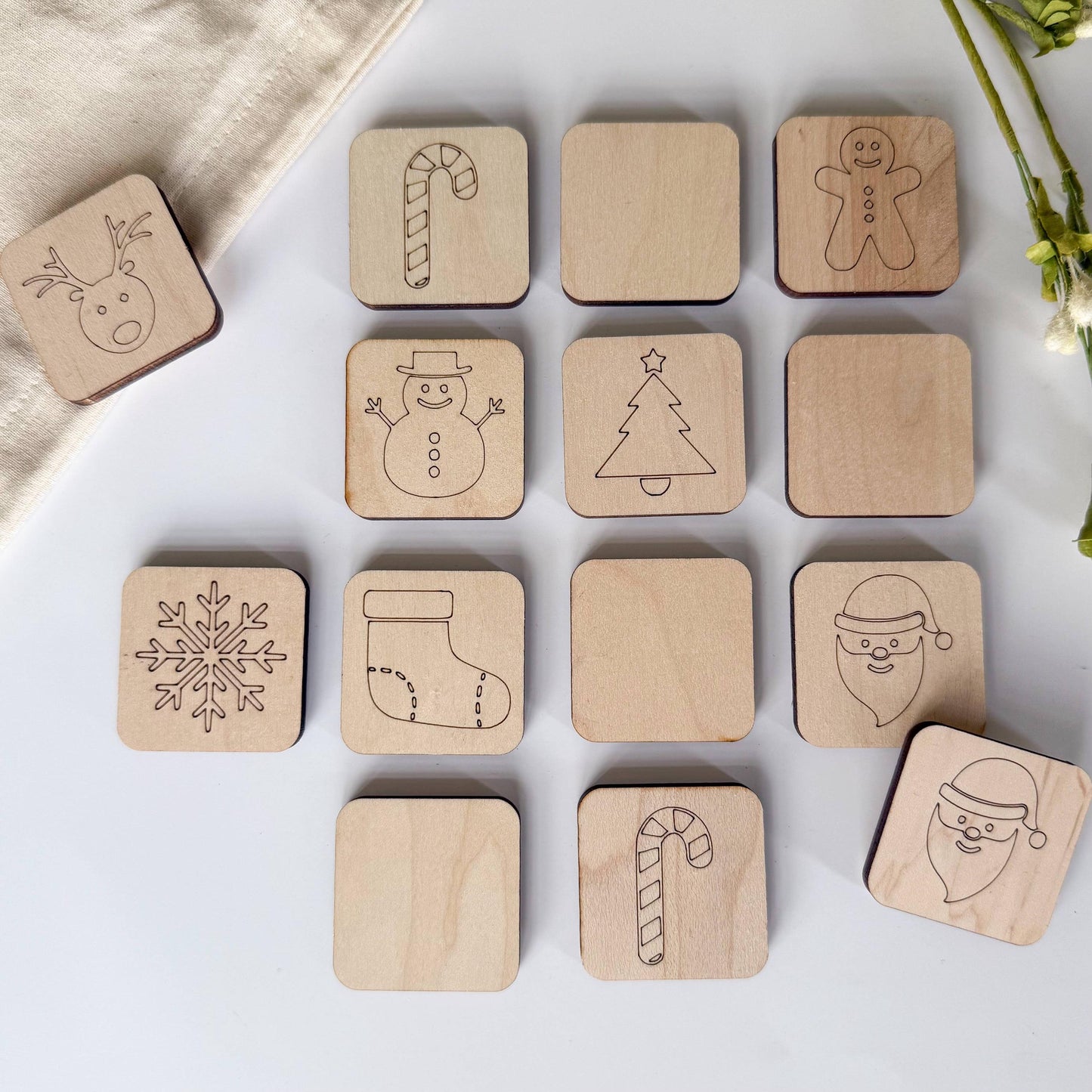 Christmas Memory Matching Game
