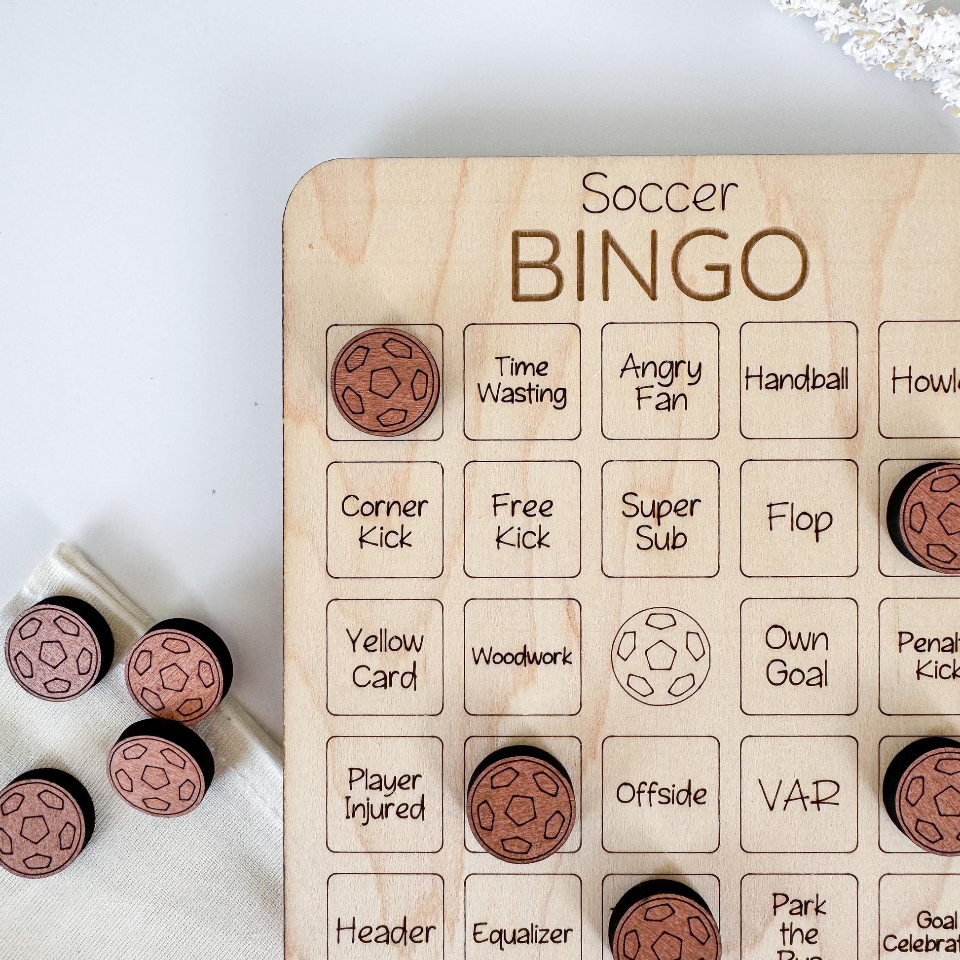 a close up of a board game with buttons