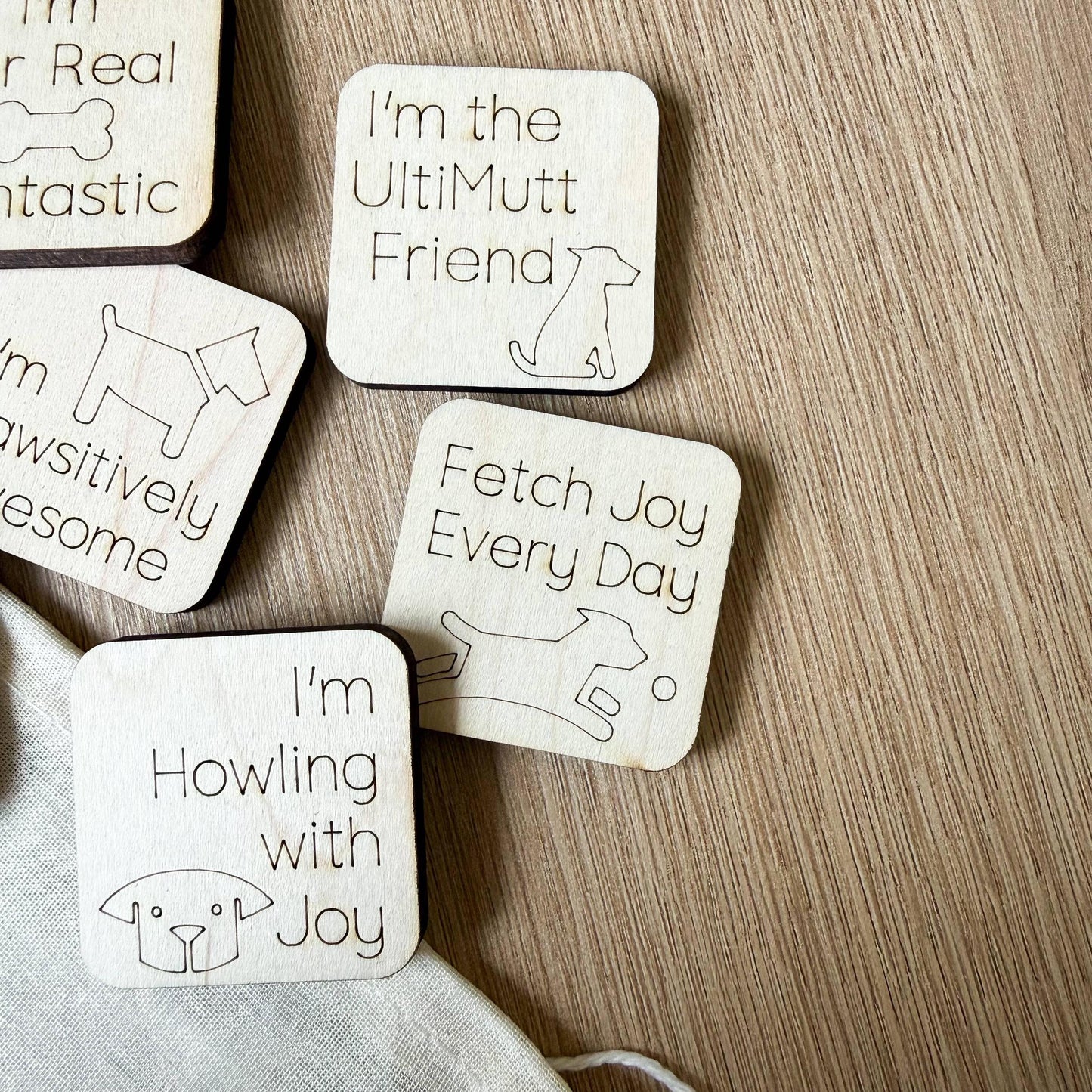 Dog Affirmation Tokens