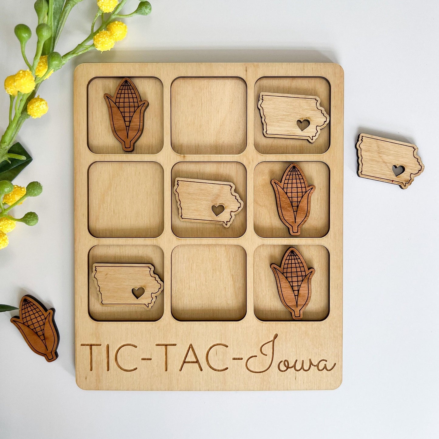 Iowa Tic Tac Toe Game