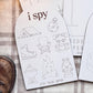 Camping Dry Erase Busy Bag