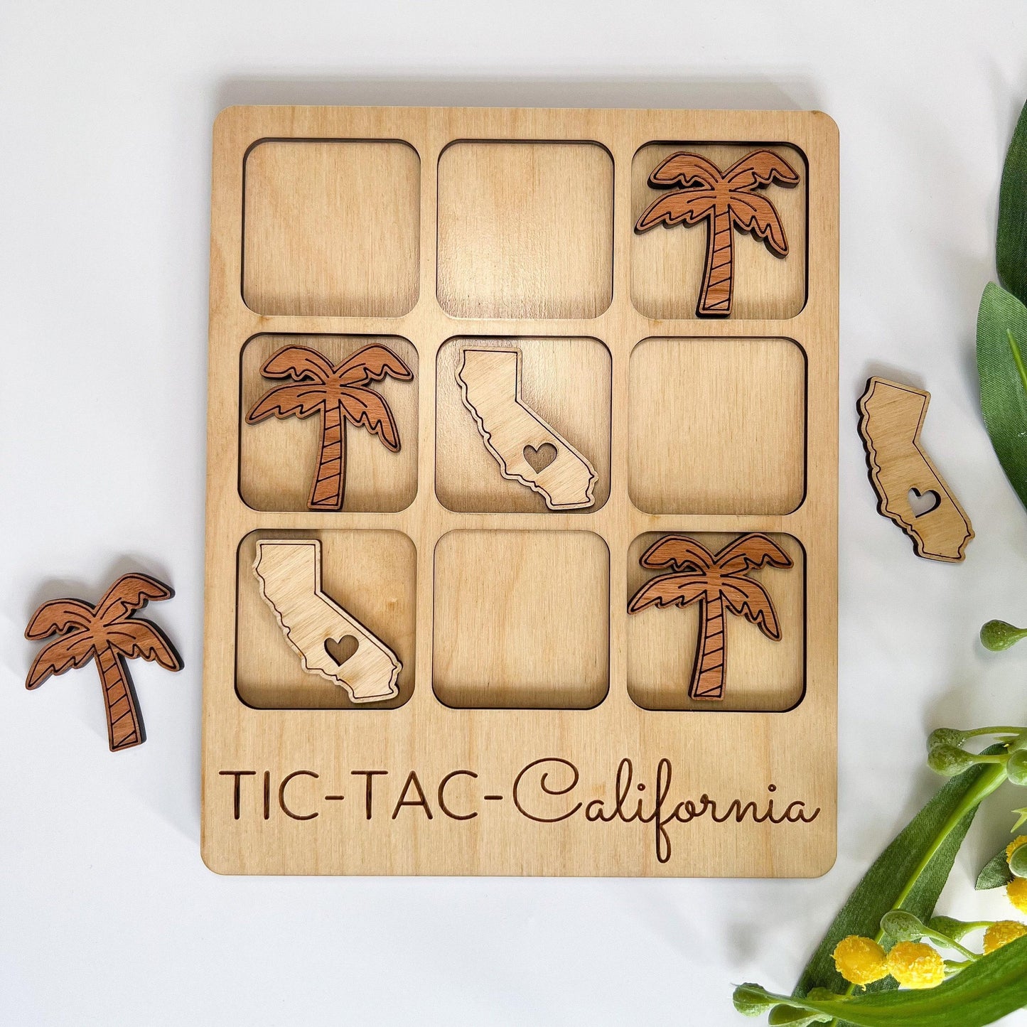 California Tic Tac Toe Game