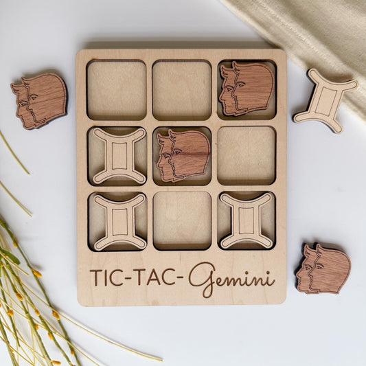 Gemini Zodiac Tic Tac Toe Game