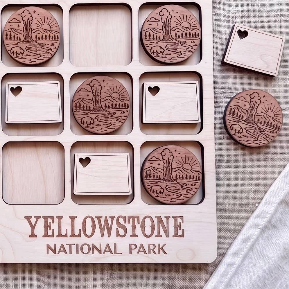 National Park Tic Tac Toe Games
