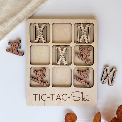 Ski Tic Tac Toe Game
