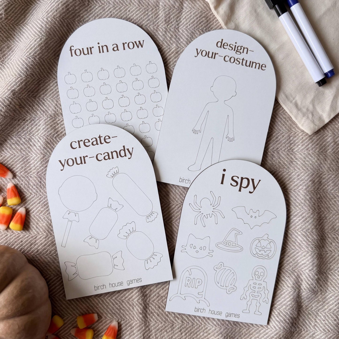 Halloween Dry Erase Busy Bag