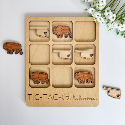 Oklahoma Tic Tac Toe Game