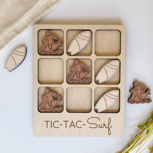 Surf Tic Tac Toe Game