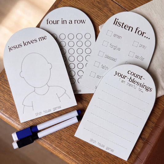 Church Dry Erase Busy Bag