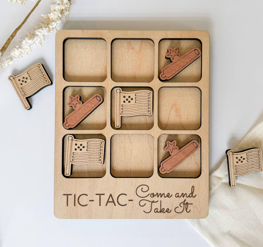 Come and Take It Tic Tac Toe Game