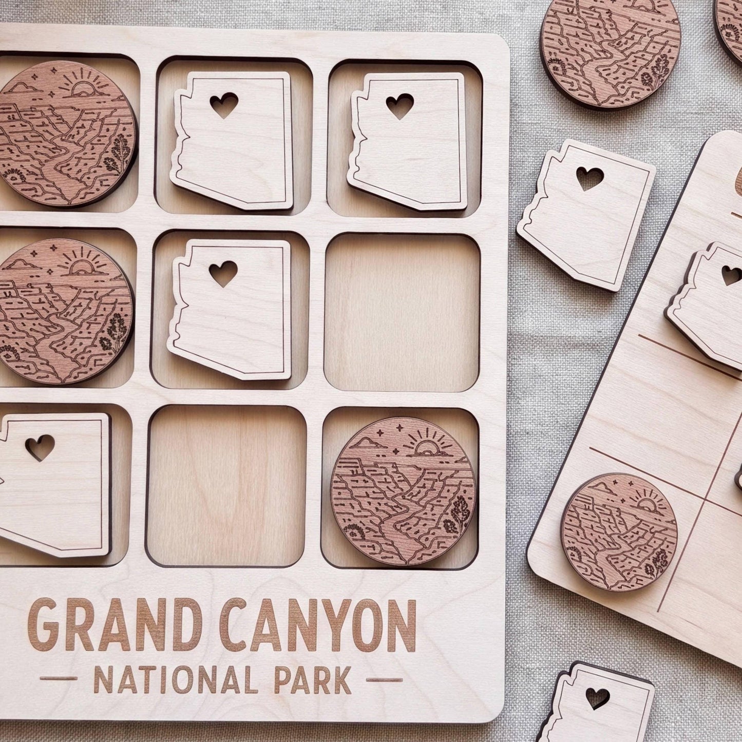 National Park Tic Tac Toe Games