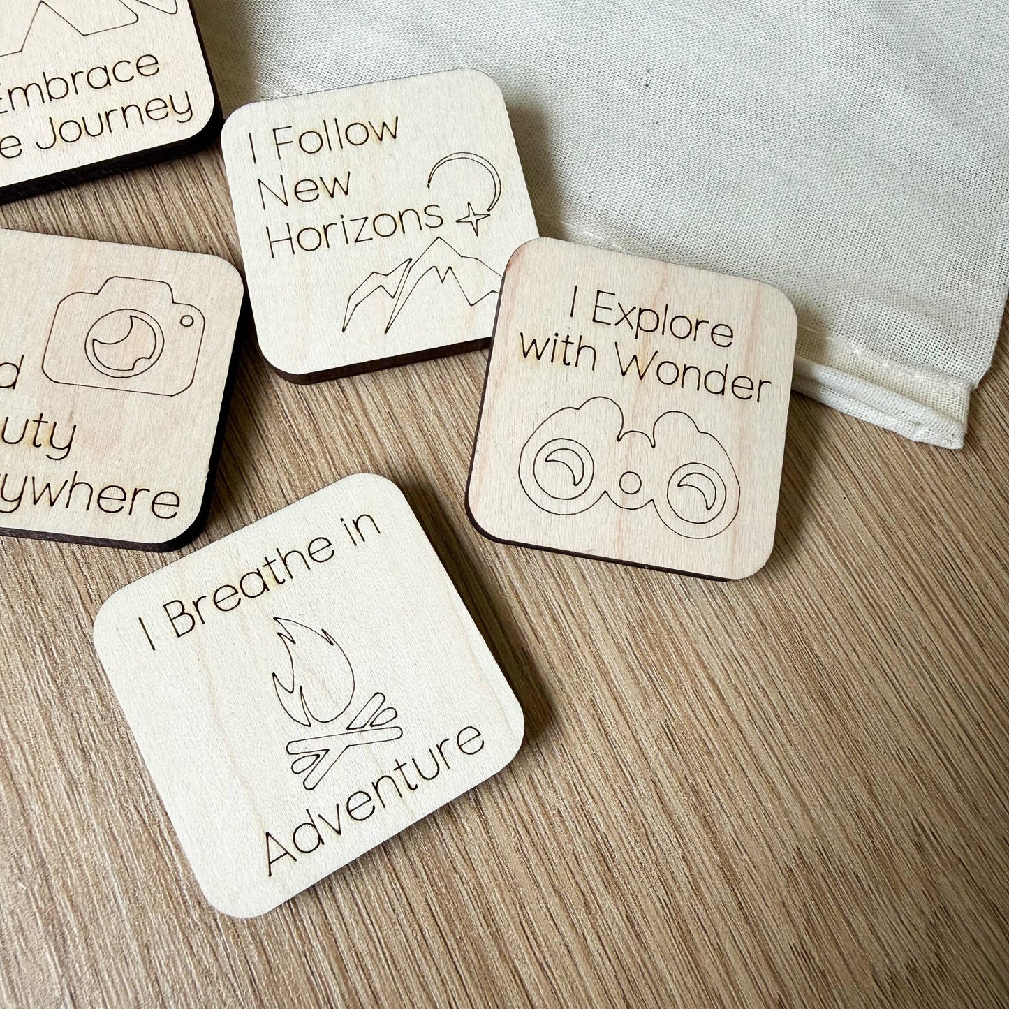 Adventure Affirmation Tokens