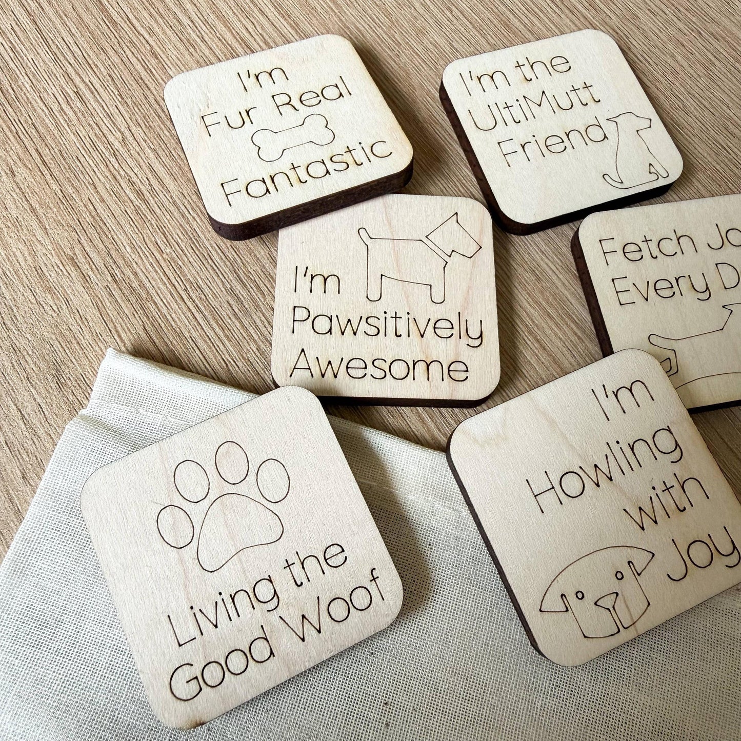 Dog Affirmation Tokens