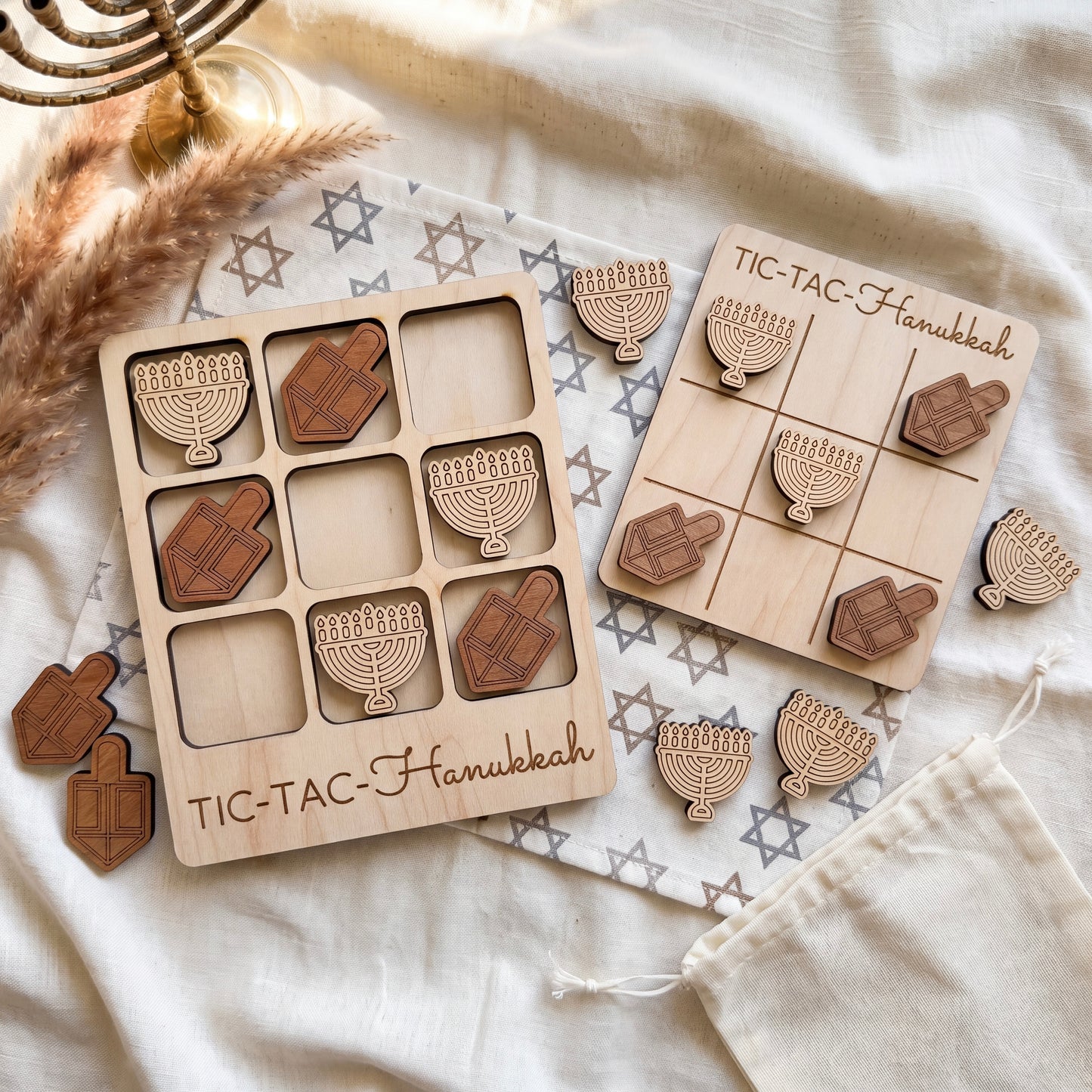 Hanukkah Tic Tac Toe Game