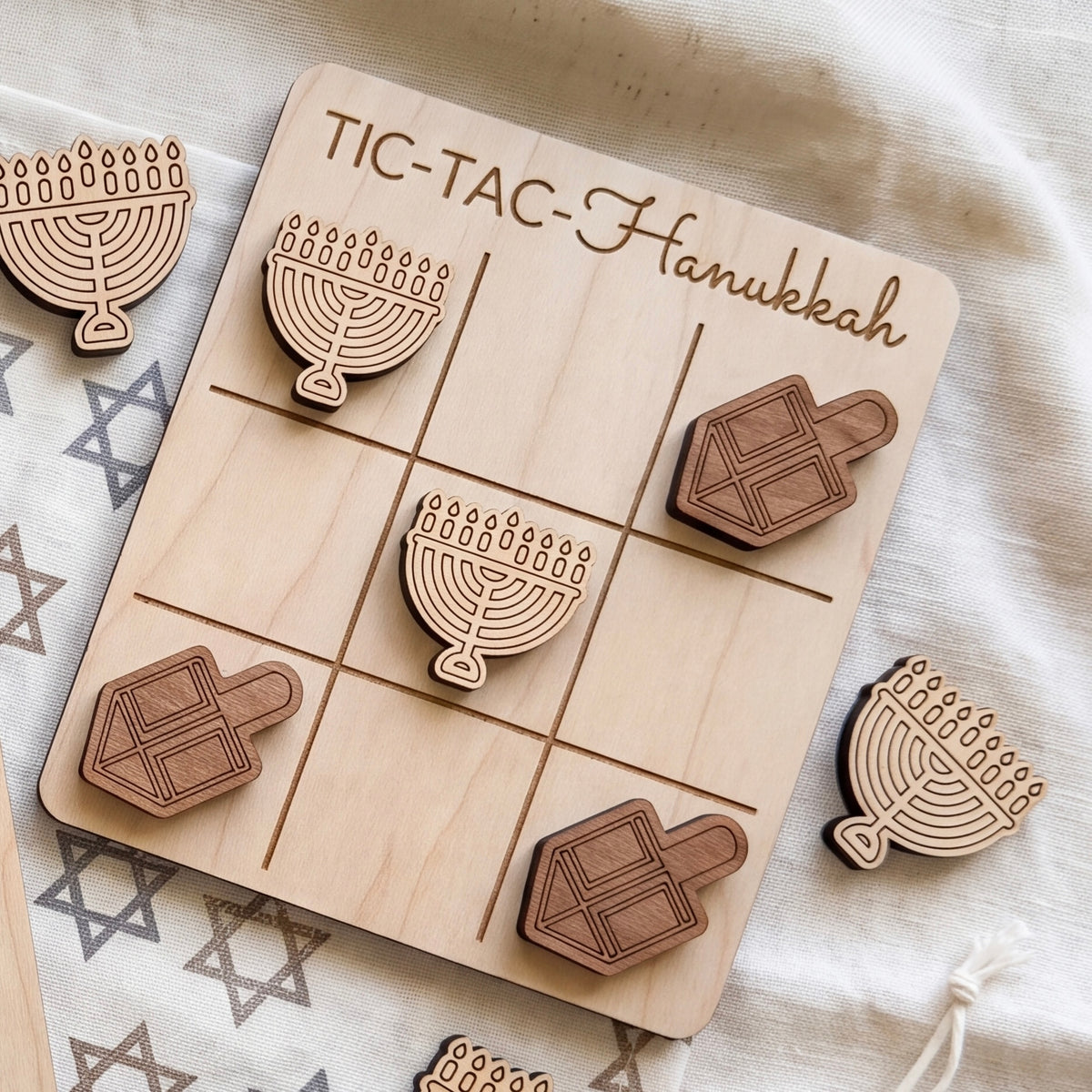 Hanukkah Tic Tac Toe Game