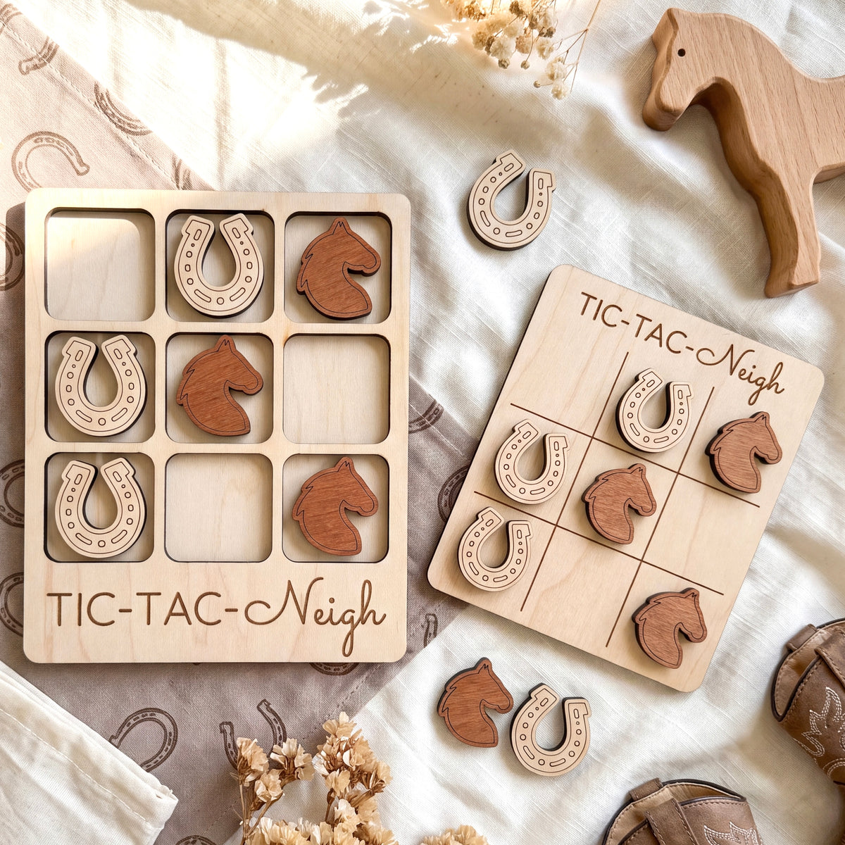 Horse Tic Tac Toe Game