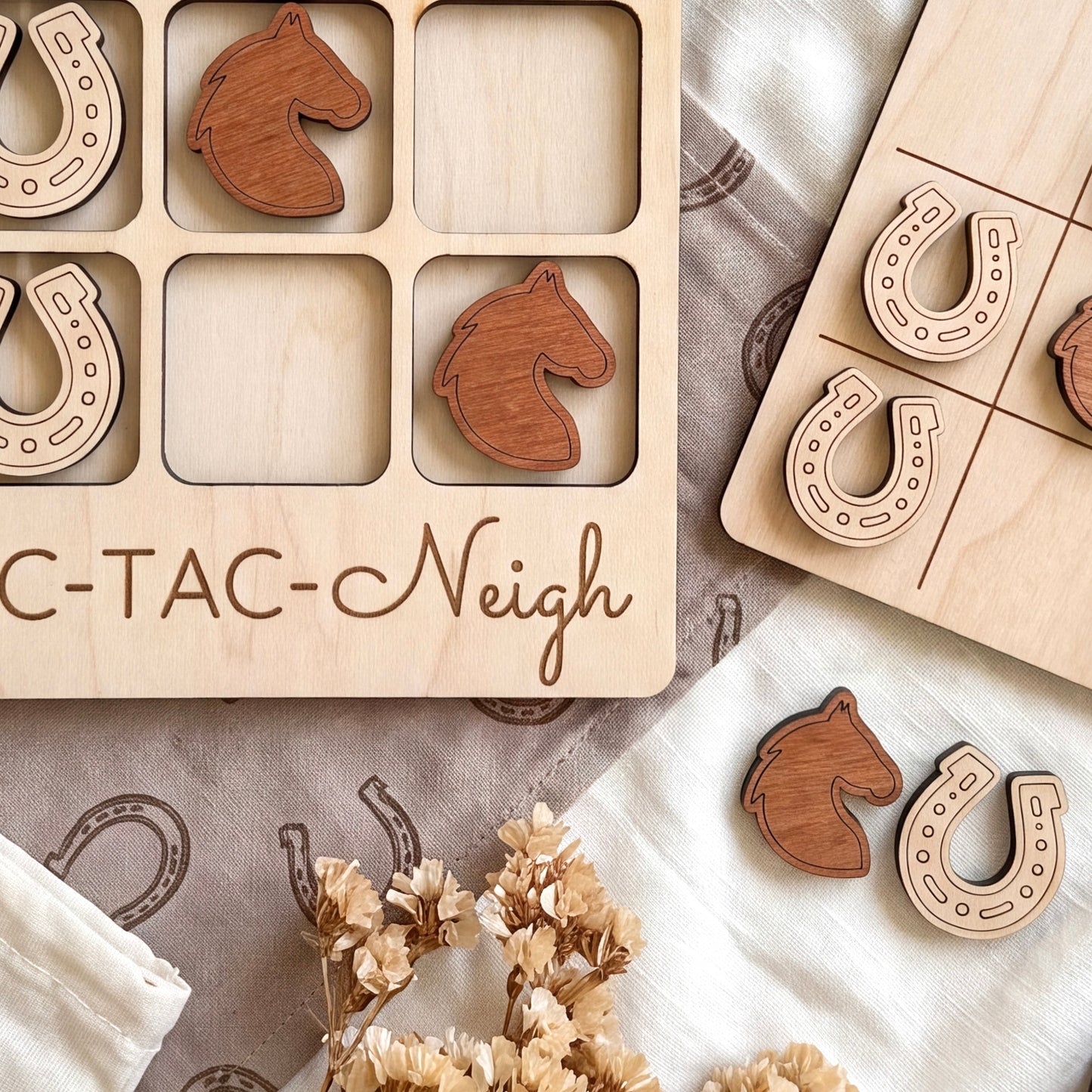 Horse Tic Tac Toe Game