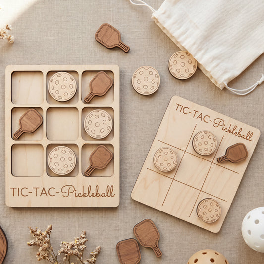 Pickleball Tic Tac Toe Game