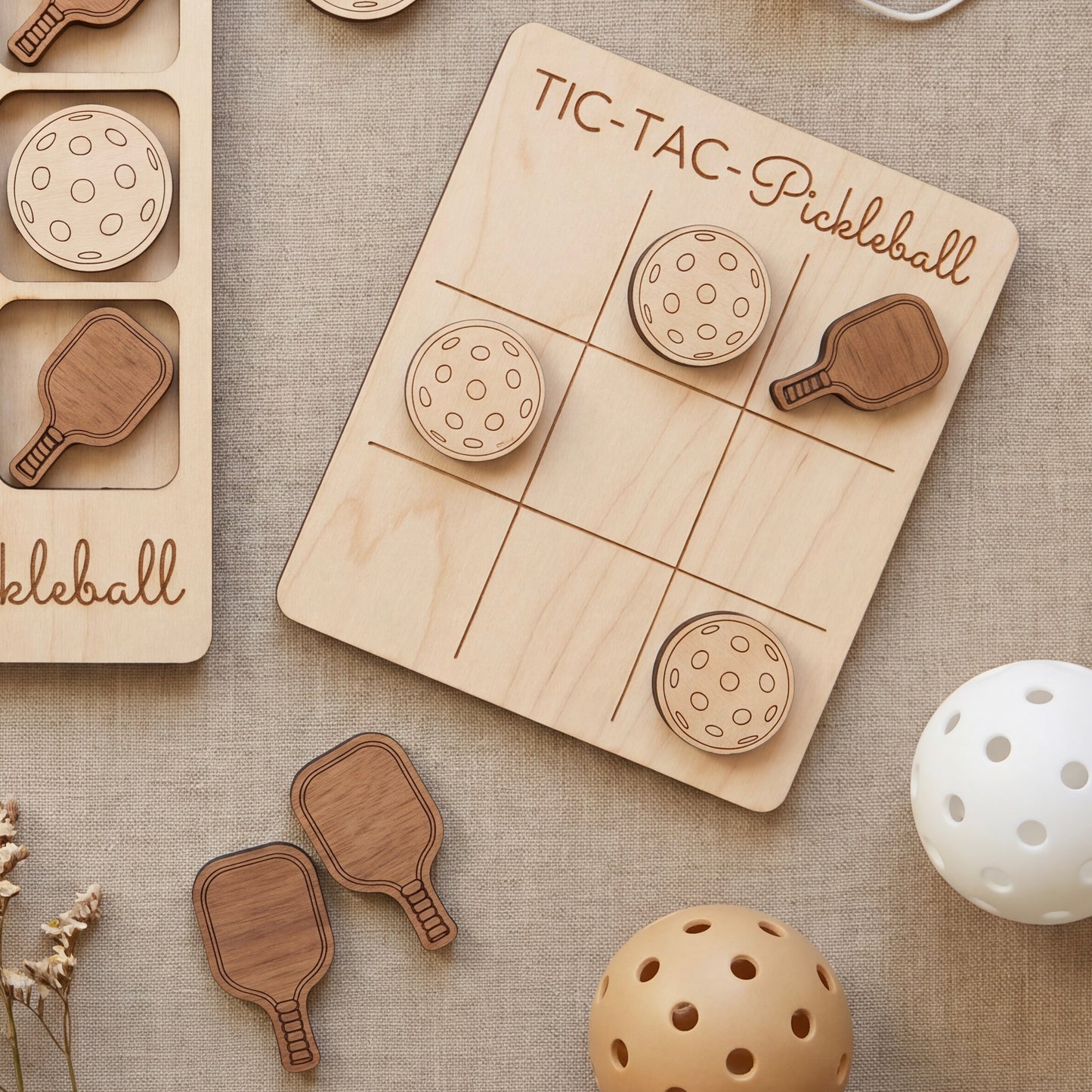 Pickleball Tic Tac Toe Game
