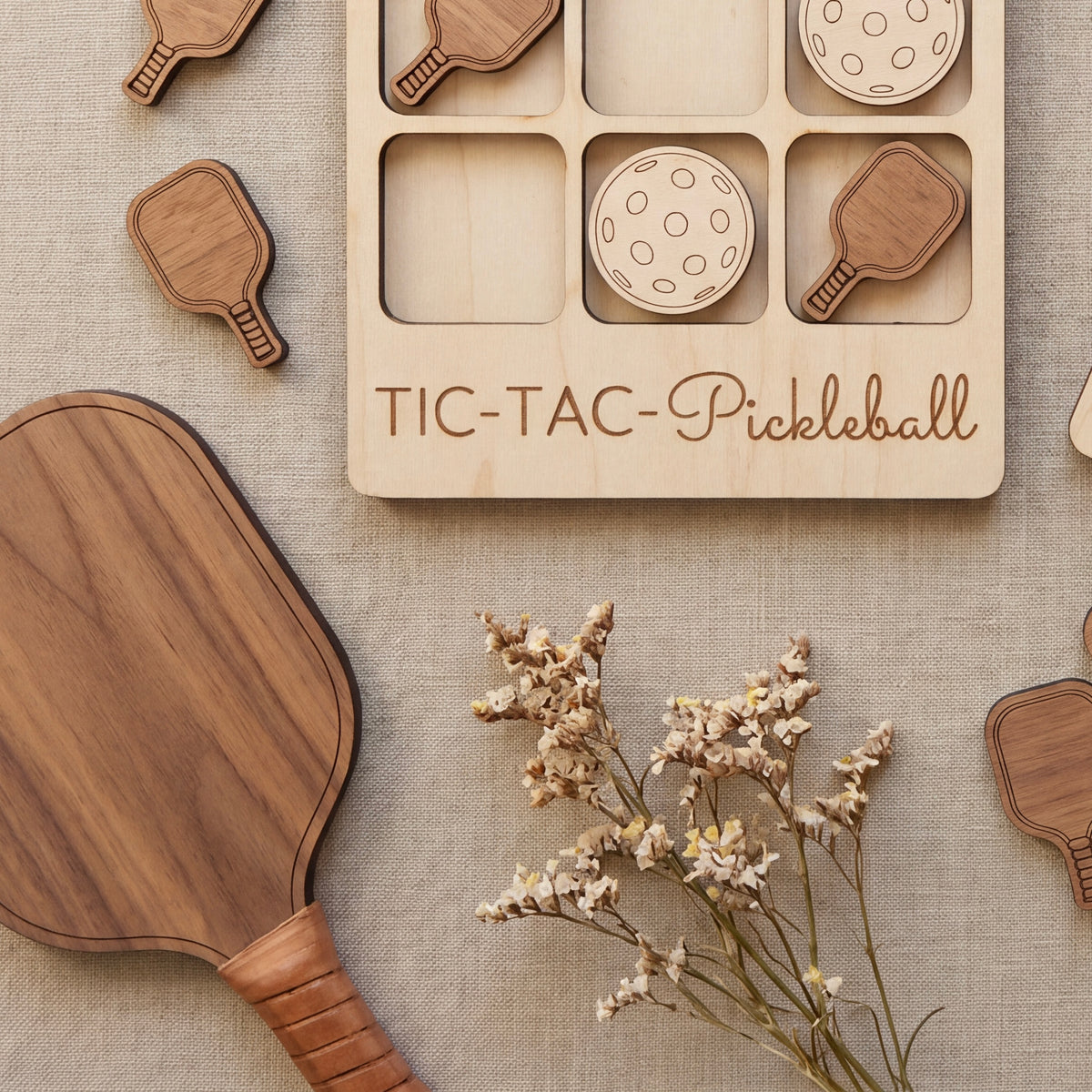 Pickleball Tic Tac Toe Game