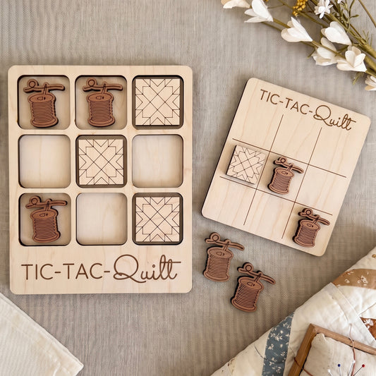 Quilt Tic Tac Toe Game