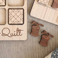 Quilt Tic Tac Toe Game