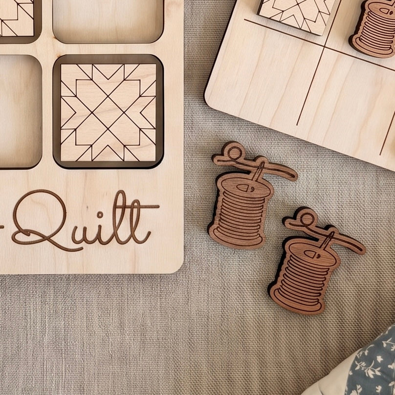 Quilt Tic Tac Toe Game